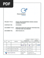 ARN-P-ES-00-013 Spec For Surface Preparation, Painting & Galvanizing - Rev.1 PDF