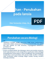 Perubahan Lansia Bio-Psiko-sosial