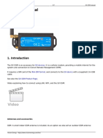 GX GSM Manual Setup and Configuration