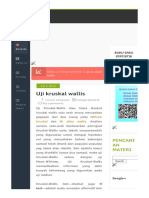 Uji Kruskal Wallis - HTML PDF