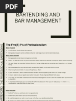 Parts of A Bar. | PDF | Bar (Establishment) | Drink