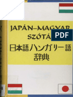 Japán-Magyar Szótár PDF