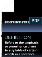 Sentence Stress