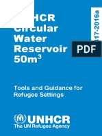D317-2016a Circular Water Reservoir 50m3 (UNHCR, 2016)