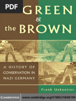 The Green and The Brown A History of Conservation in Nazi Germany