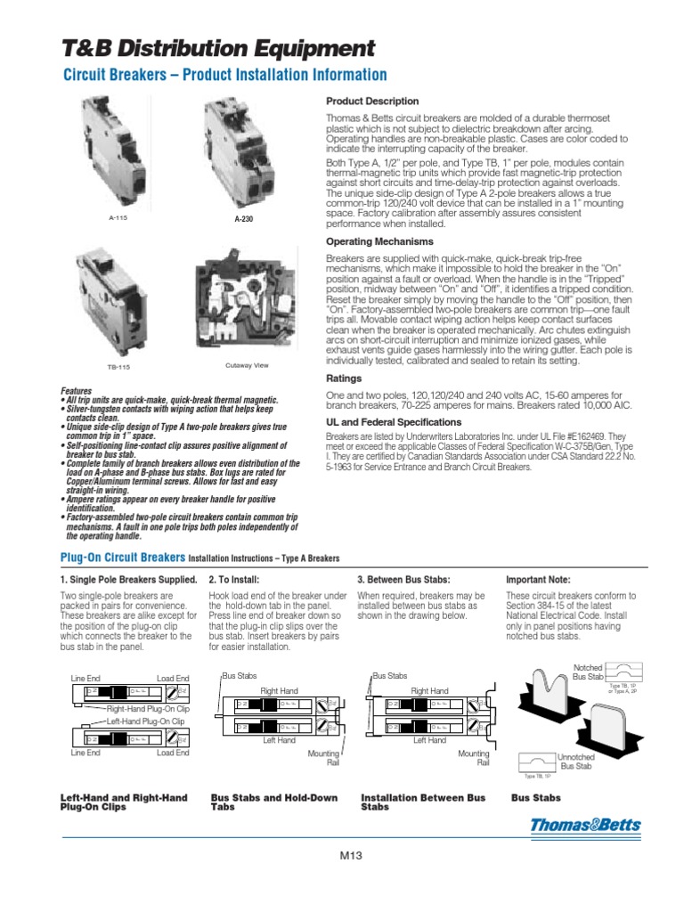 Circuit Breakers | Wire | Electrical Engineering