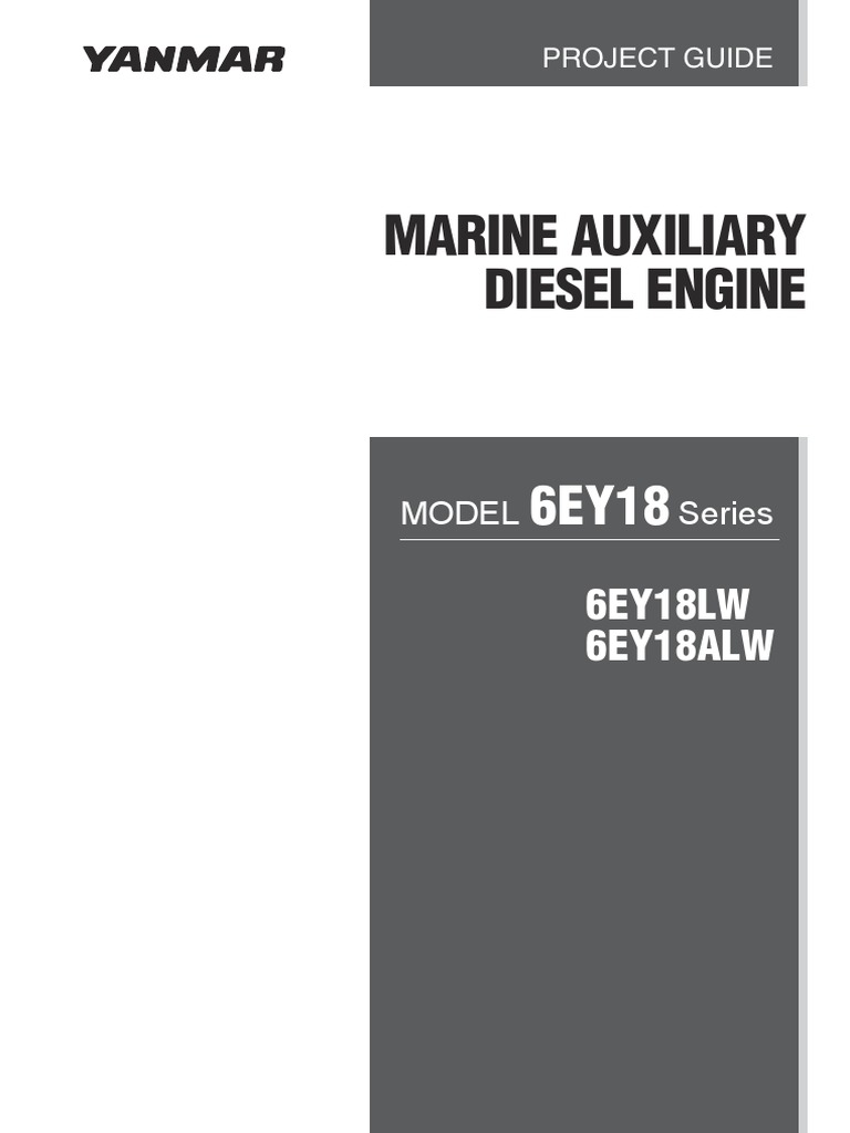 模型製作用品 YANMAR MARINE DIESEL ENGINE 6EY18 模型製作用品 YANMAR MARINE DIESEL ENGINE 6EY18 6EY18(A)LW