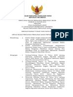 Perbawaslu No. 16 Tahun 2015 Tentang Pola Klasifikasi Arsip PDF