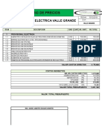 1-Presupuesto Provisional Electrica