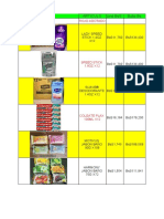 LISTA DE PRECIO PRODUCTOS Comercializadora 868