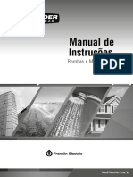 Bombas Manual de Instruções