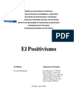 El Positivismo