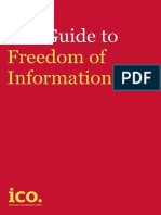 Guide To Freedom of Information 4 9