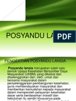 Posyndu Lansia