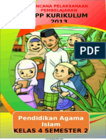 RPP SD Pai 1 Lembar Kelas 4