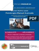 Terapia manual avanzada para el dolor