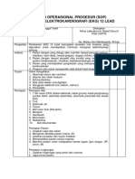 Sop Pemasangan Ekg