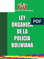 Ley Organica Pol Bo