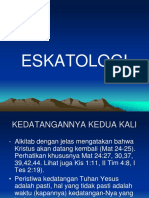 Kedatangannya Kedua Kali