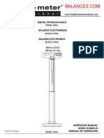 Manual Bascula Health 500 KG Digital PDF