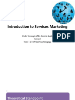 Introduction to Services Marketing Mix