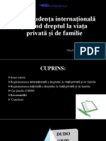 Dreptul La Viata Privata