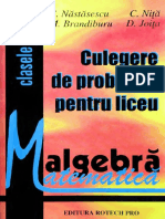 C. Nastasescu, C.Nita - Culegere de probleme pentru liceu algebra matematica clasele IX-XII.pdf