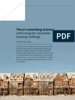 There's Something Missing: Addressing The Attainable Housing Challenge