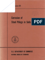 Corrosion of Steel Piling in Soil