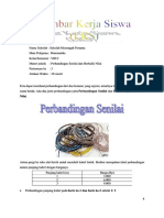 Perbandingan Senilai dan Berbalik Nilai Matematika