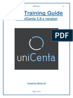 User Training Guide For Unicenta Users PDF