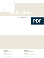 Field Notes Issue 01 PDF