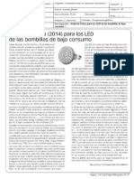 Trabajo Práctico de Investigación - Los LED, Bombillas de Bajo Consumo