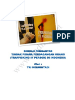 Tindak Pidana Perdagangan Orang Di Indonesia