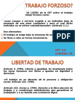 Trabajo forzoso en Guatemala y El Salvador