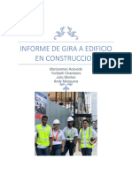 Informe de Gira A Edificio en Construccion