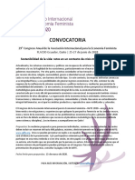 Convocatoria IAFFE 2020 - Esp (Call For Papers, Quito 2020, Spanish) - 2