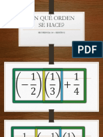 Matemáticas 2 Bloque 2 Secuencia 14 EN QUÉ ORDEN