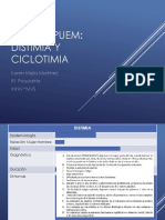 Ciclotimia y Distimia