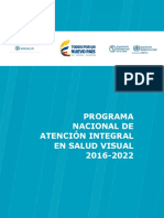 Programa Nal Salud Visual 2016