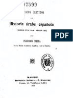 Estudios Criticos De Historia Arabe Espanola Tomo1