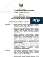 2004-KEP-MENPAN-025-Ped Umum Penyusunan Indeks Kepuasan Masyarakat Unit Pelayanan Instansi Pemerintah