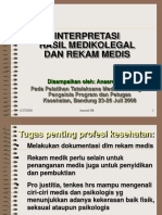 Interpretasi Medikolegal Dan Rekam Medis