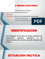 CASO RIESGO ELECTRICO Profesor  Camilo