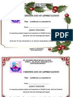 Dsumc Certificate