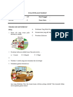 Soal Latihan Pengetahuan Tema 1 Sub 3 Kelas 2