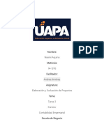 Tarea 3 Evaluacion de Proyectos