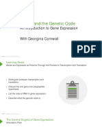 Slides 06 GeneExpression Genetics