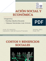 Costos y Beneficios Sociales Asociados A Un Proyecto de Inversión