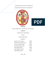 Monografía - Panorama de la epistemología